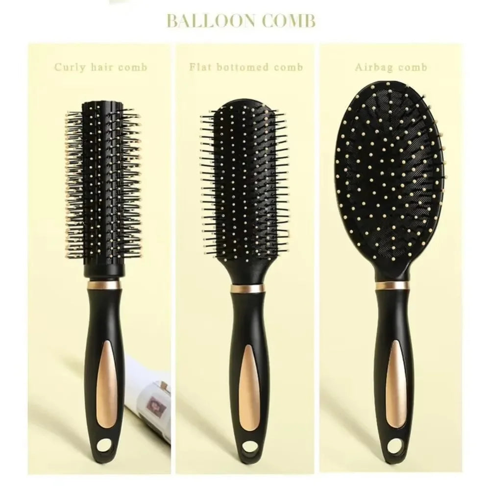Professional Hair Styling Comb Anti Static Curly Hair Brush for Male Female Air Cushion Airbag Massage Combs Styling Salon Home