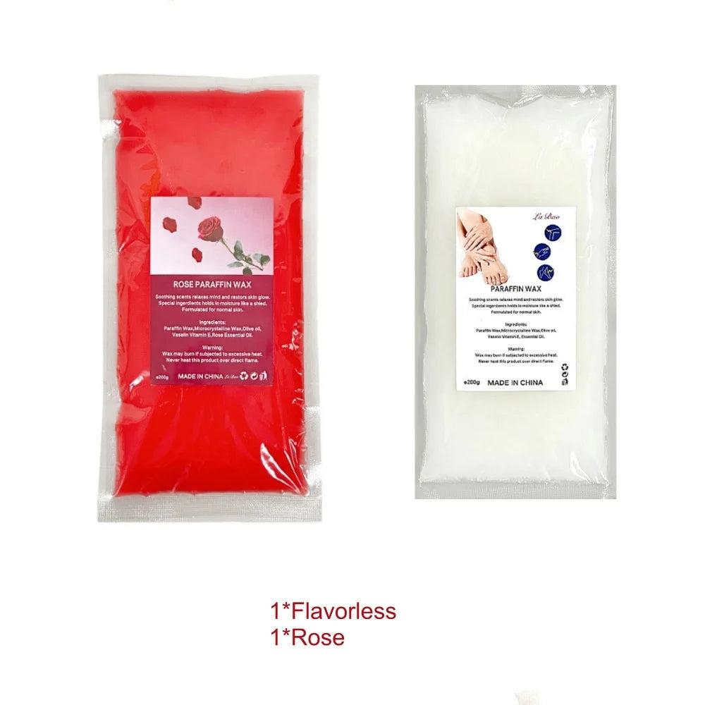 1pcs/2pcs Lavender Scented & Unscent Paraffin Wax Blocks for Hand and Feet Care Bath Dry Skin Moisturizing Nourish Whitening