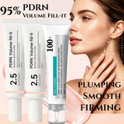 95% Sodium DNA PDRN Volume Fill-it Booster Neck&Facial Cream Adenosine Fine Lines Refining Cream Anti Aging Facial Moisturizer Skin Texture Smoothing Elasticity Restoring Barrier Repair Deep Hydrating Korean Skincare Tube 30g