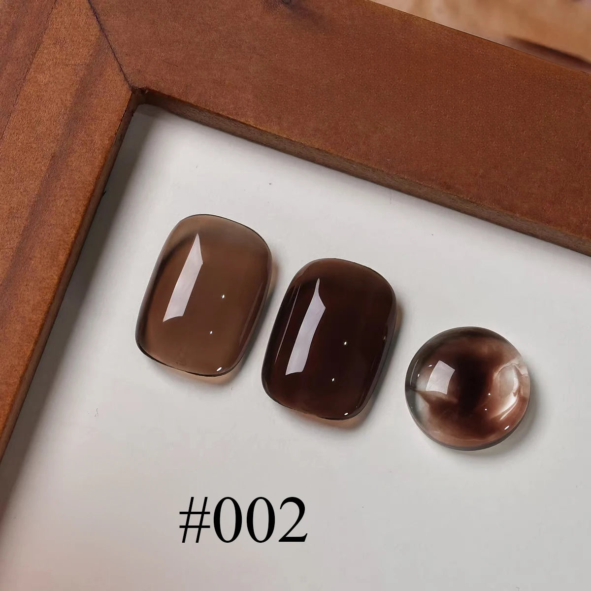1-6pcs PSK Tortoiseshell Amber Gel Nail Polish 2026 New Autumn Popular Maillard Brown Semi Transparent Amber Dyeing Gel NaIl Art