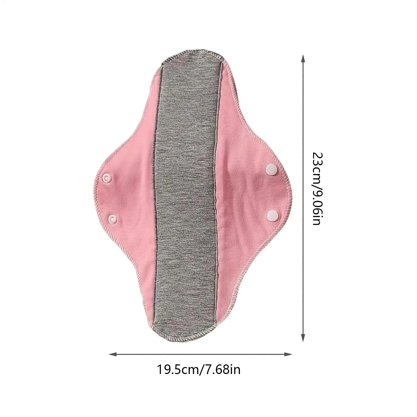 6Pcs Cotton Reusable Menstrual Pads Colored Cotton Washable Sanitary Napkin Menstrual Cloth Nursing Pads Sanitary Pads