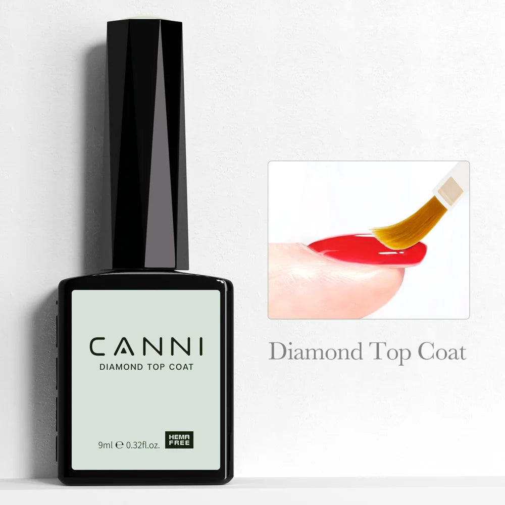 CANNI Nail Gel Polish HEMA FREE TPO FREE Summer Colors Semi Permanent Soak Off UV LED Self-leveling Great Coverage Gel Varnish