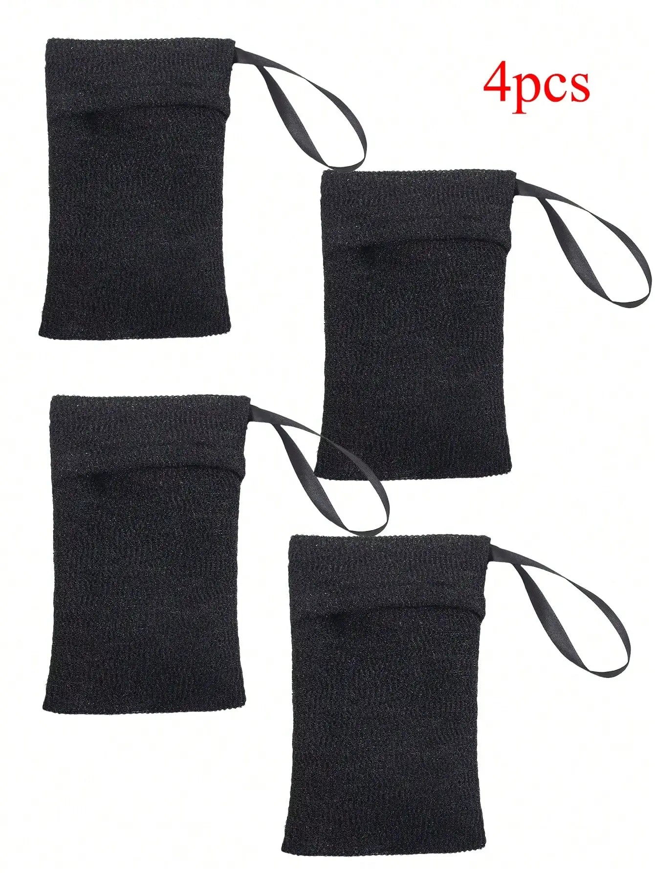 6pcs Exfoliating Soap Protector Bags, Mesh Soap Saver Scrubber With Hanging Cord, Foaming Bath Soap Net For Shower, Skin Exfoliation And Soap Saver Home Bathroom Decor Fall Decor Back To School