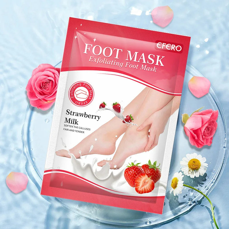 1 Pag=1 Pair Honey Foot Mask For Remove Dead Skin Calluses Exfoliating Foot Mask Feet Cream Whitening Foot Spa Skin Care Tool