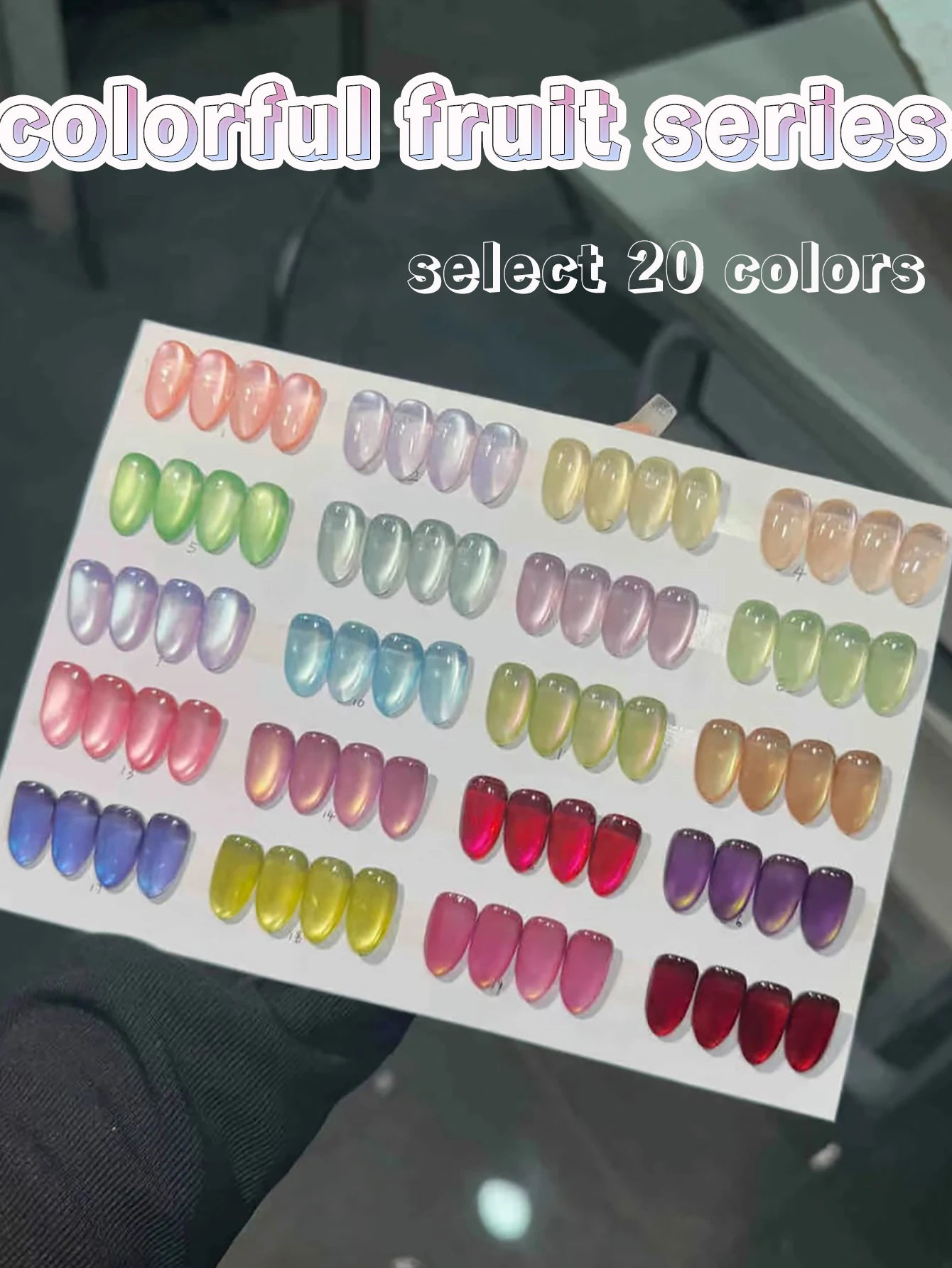 TC 10ML 2026 New Star Bamboo Cat Eye Nail Supplies Pavilion Strobe Green Glass Bead Cat Eye Magnetic Gel Polish Summer Nails
