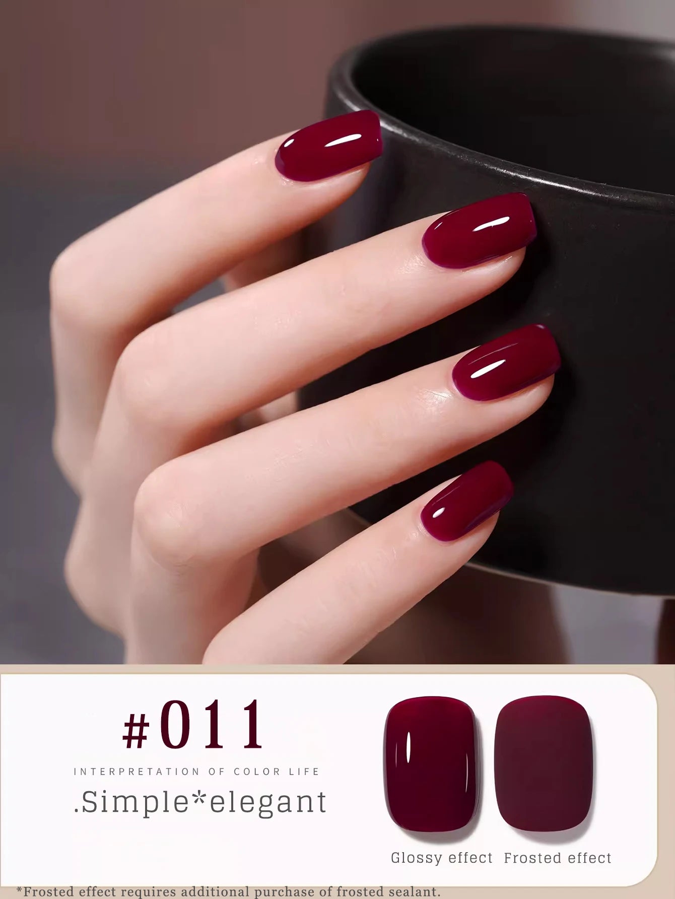 MN 1-12pcs 12ML Winter Popular Gel Nail Polish 2026 Whitening Dark Brown Wine Red Nails Nail Salon Red Nails Valentine Day Nails