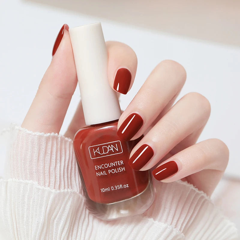 10ml Peel Off Water-Based Nail Polish Fast Drying Long-Lasting Healthy Brightening Effect Long Lasting Nails No Need Lamp Cure