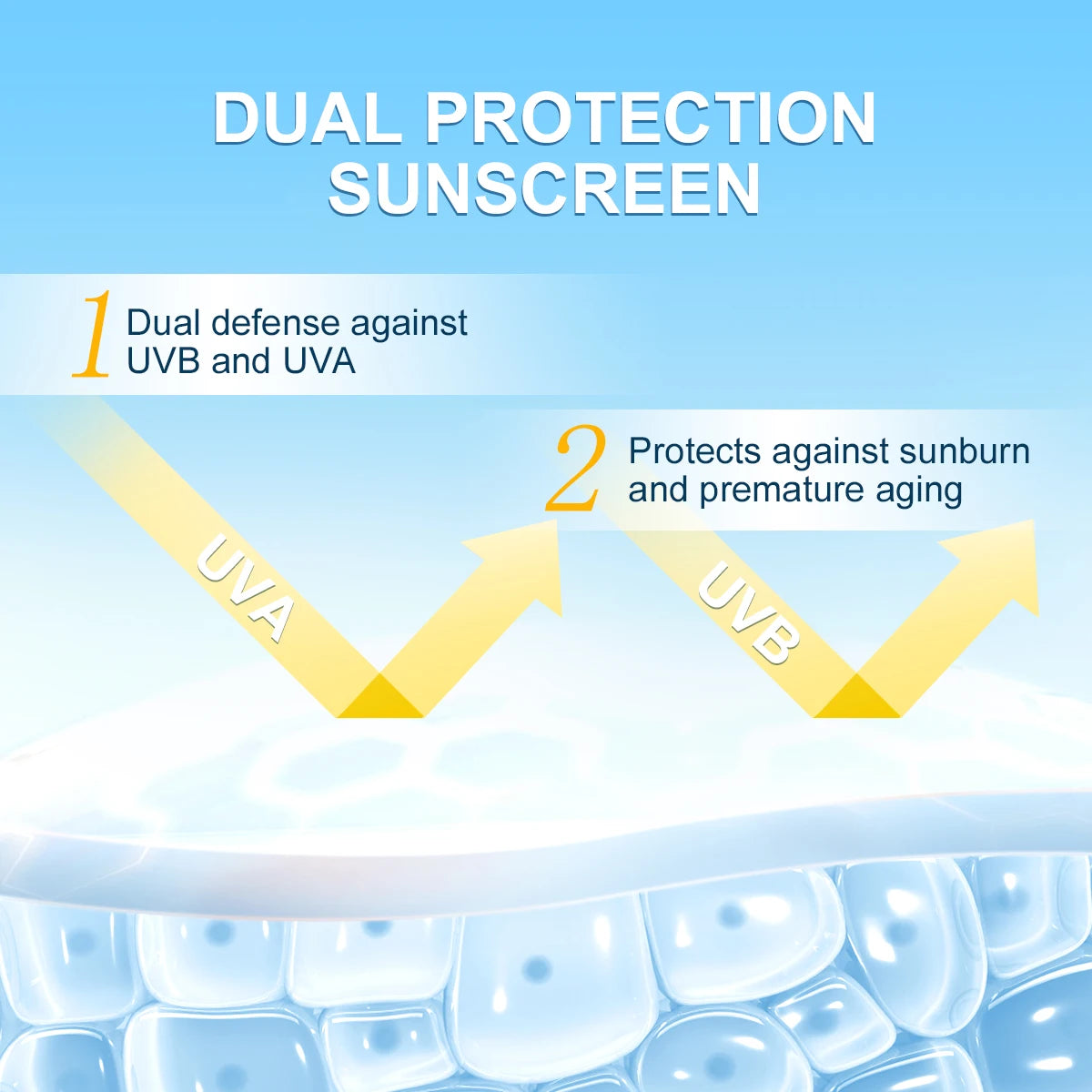 Facial & Body Sunscreen Spray SPF 50 Oil Control Whitening Melanin Reducer Anti-Sun Protection Face Skin Care Sun Cream Spray