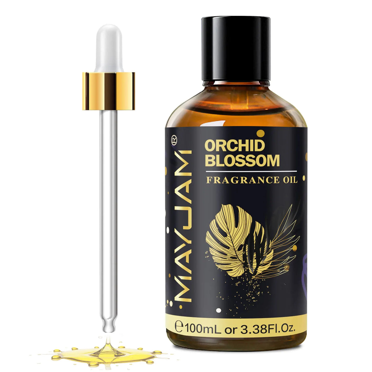 MAYJAM 100ml Fragrance Oils with Dropper For Humidifier Car Diffuser White Musk Bubble Gum Sea Breeze Freesia Baby Powder