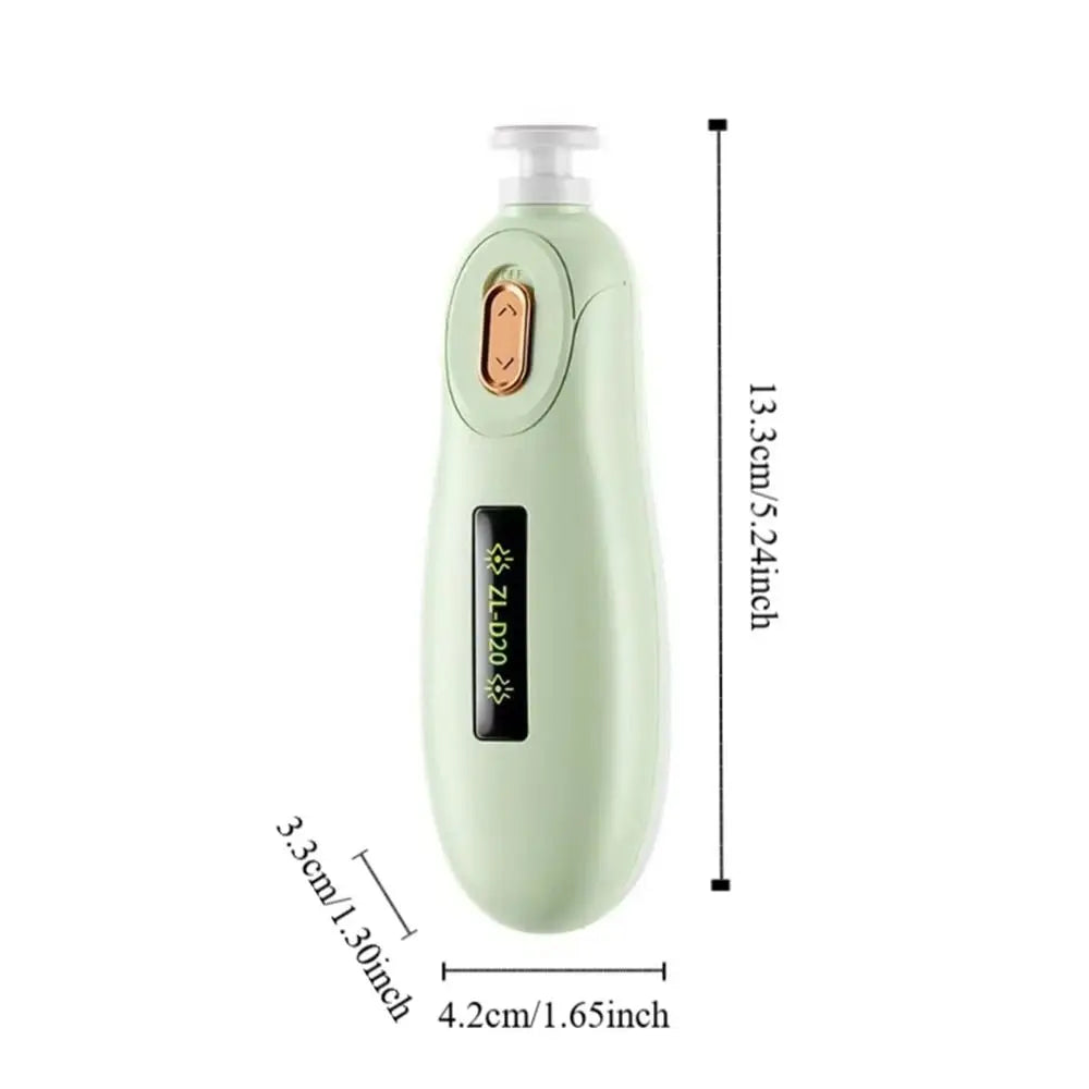 Convenient Electric Baby Nail Trimmer Safety 6 Grinding Heads Baby Nail Grinder Child's Silent Newborn Nail Clippers Gift