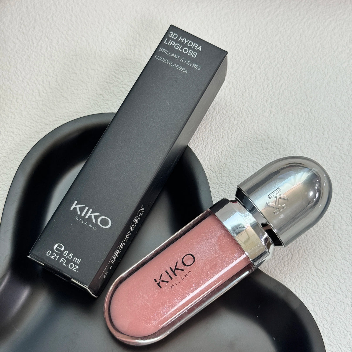 Kiko Double Headed Lipstick Transparent Mirror Non Fading Non Stick Cup Lip Gloss Milk Tea Bean Paste Naked Nature Lip Makeup