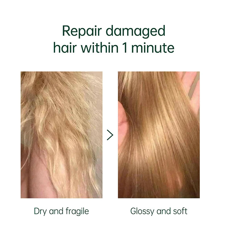 PURC Keratin Hair Mask Smoothing Straightening Soft Repair Damaged Frizz Conditioner Hair Teatment Hair Care