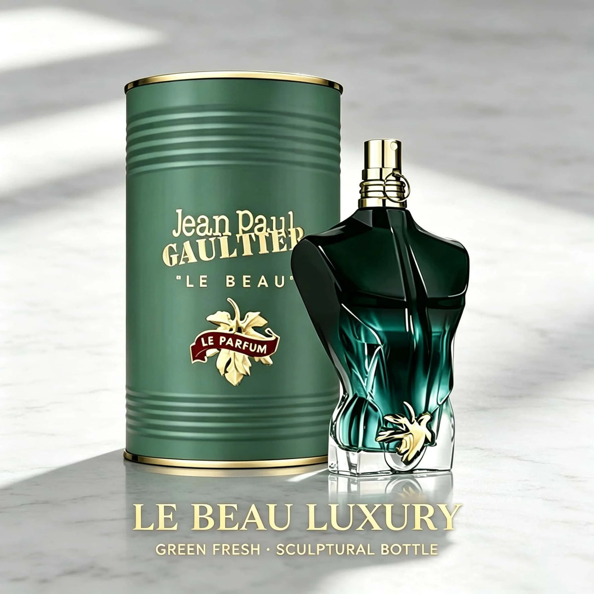 Jean Paul Gaultier Le Beau Le Parfum Unisex Perfume Fragrance 4.2 oz 125ml Eau De Parfum Male Spray 125ml Original Perfumes Lasting Charm Oriental Pheromones Perfume for Women Makeup