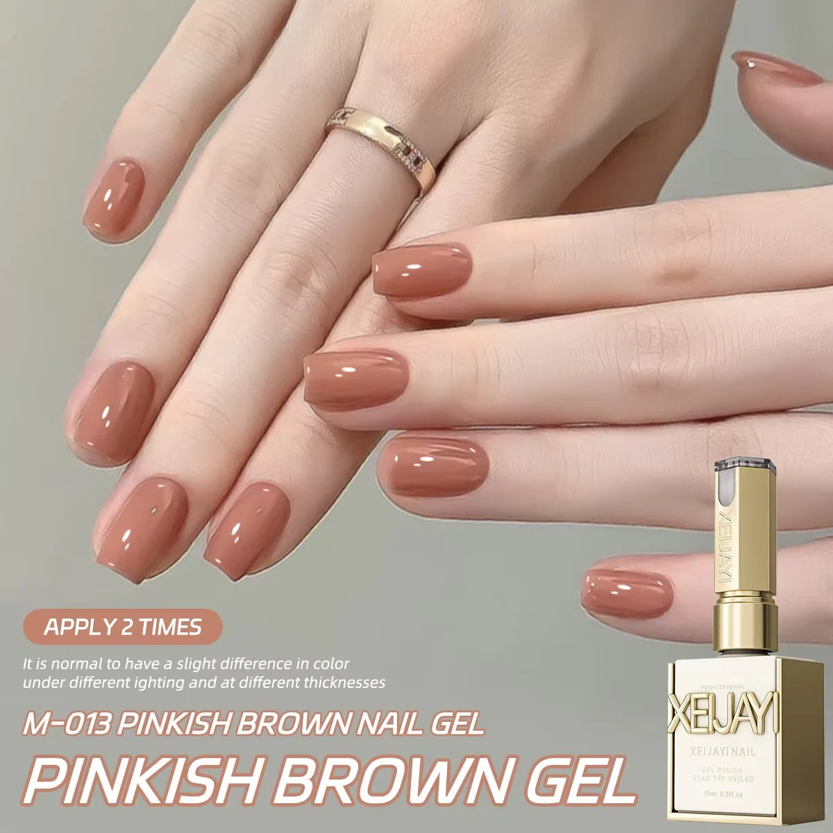 1pc 15ml Pale Yellow Gel Nail Polish Starter Pure Soak Off No Wipe Nail Gel Polish Suitable For All Seasons