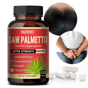 11-in-1 Saw Palmetto Capsules - Ashwagandha, Turmeric & Tribulus, Support Prostate, Urinary Tract & Hair Health Anti Hair Loss