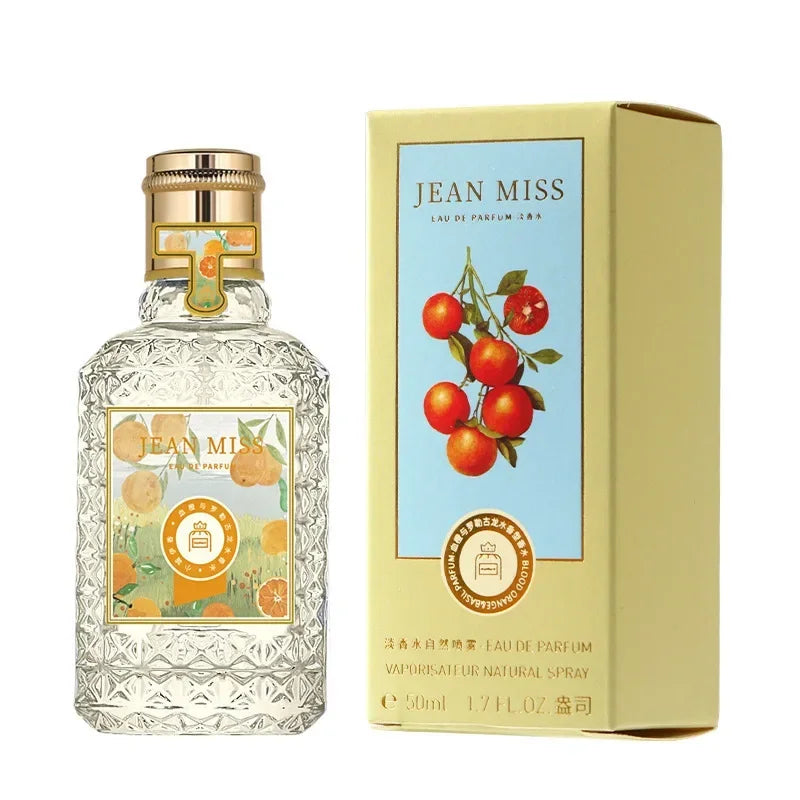 Floral Fruity Citrus Perfume Spray,Orange Basil Women Scent,Rose/Musk/Lemon/Pink Pepper/Patchouli Fragrance Mist,Clean Fresh EDT