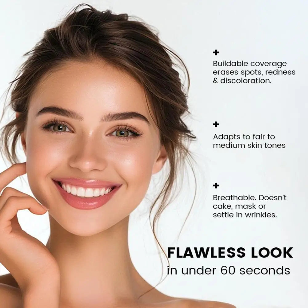 Luxe Color Changing Foundation Waterproof Sweat Proof Hydrating Tinted Sunscreen Matching Full Coverage Liquid Foundation