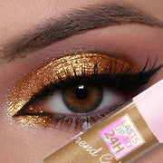 8 Color Metallic Waterproof Liquid 1PC Eyeshadow-High Shine Long-Lasting & Smudge-Proof Korean Makeup Gifts Glitter Eye Shadow