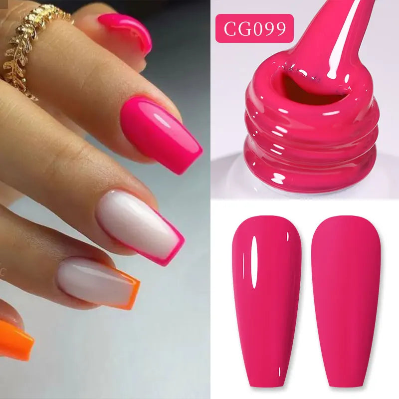 BORN PRETTY Sweet Spring Summer Color Gel Nail Polish 10ml Light Pink Green Yellow Long Lasting Varnis Semi Permanent For Nails