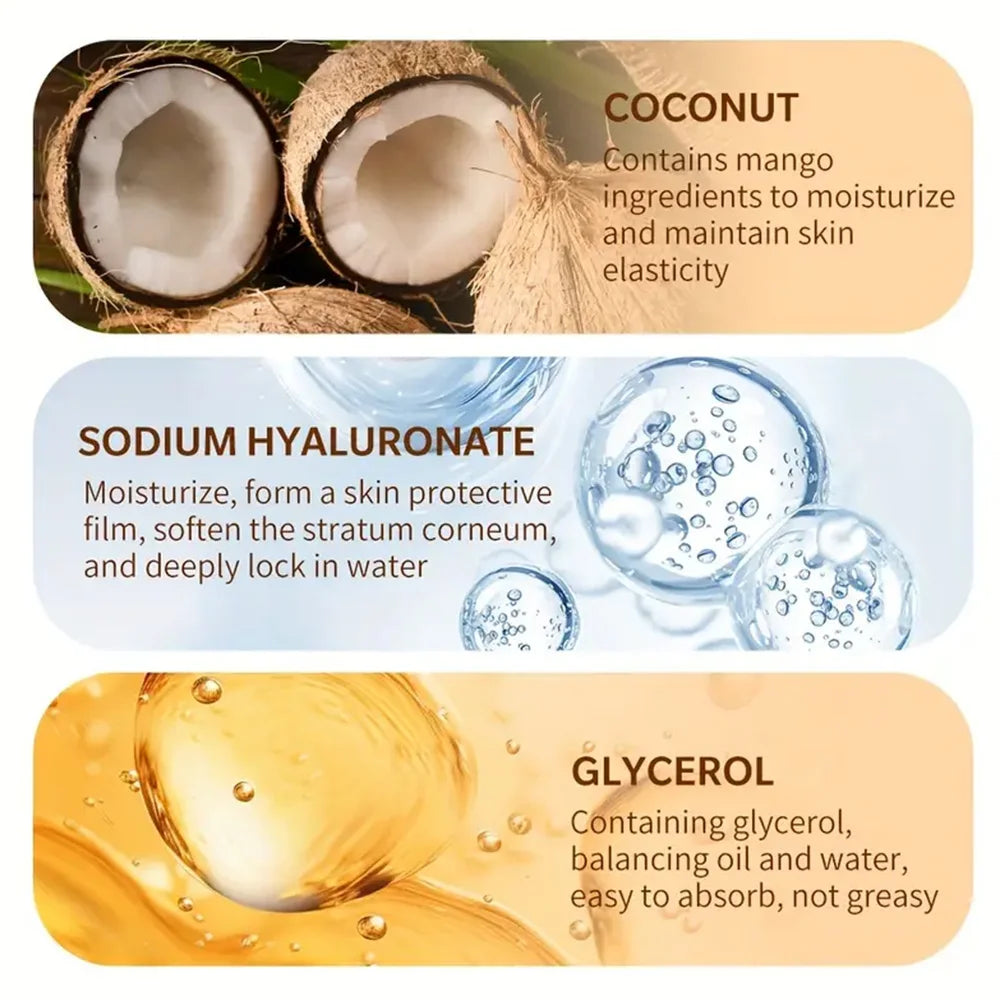 Coconut Hair Straightening Essential Oil Repairs Dyed Perm Damaged Hair Improve Frizz Breakage Nourish Soften Smooth Hair Care
