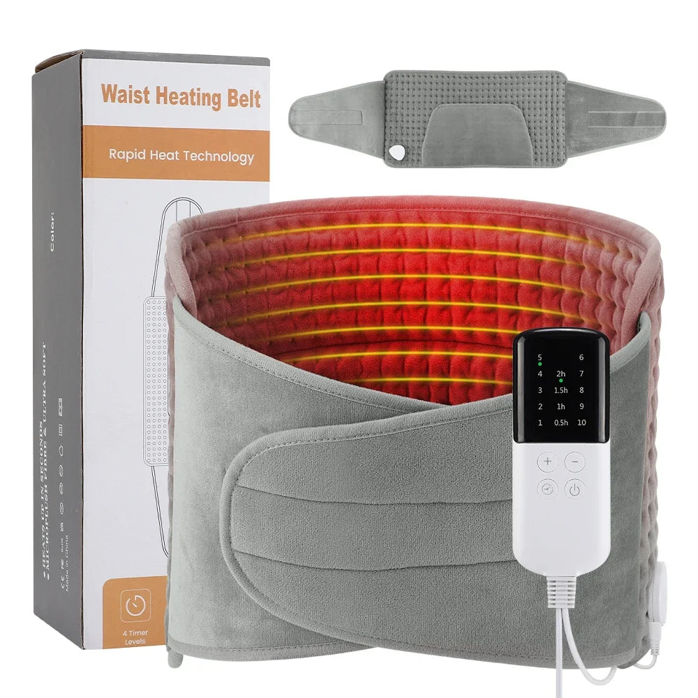 Electric Heating Waist Belt Warm Thermal Pad 10 Level Temperature Control Office Household Warm Artifact Hand Uterus Body Warmer