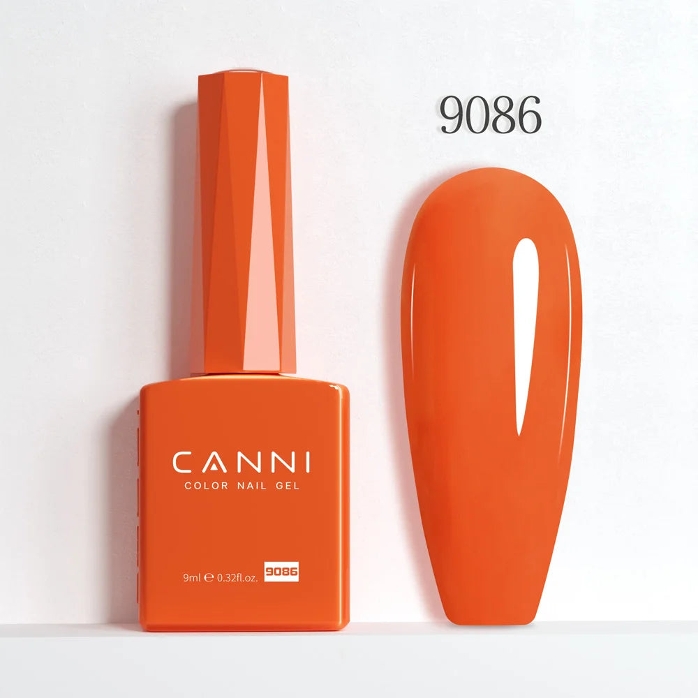 CANNI Nail Gel Polish HEMA FREE TPO FREE Summer Colors Semi Permanent Soak Off UV LED Self-leveling Great Coverage Gel Varnish