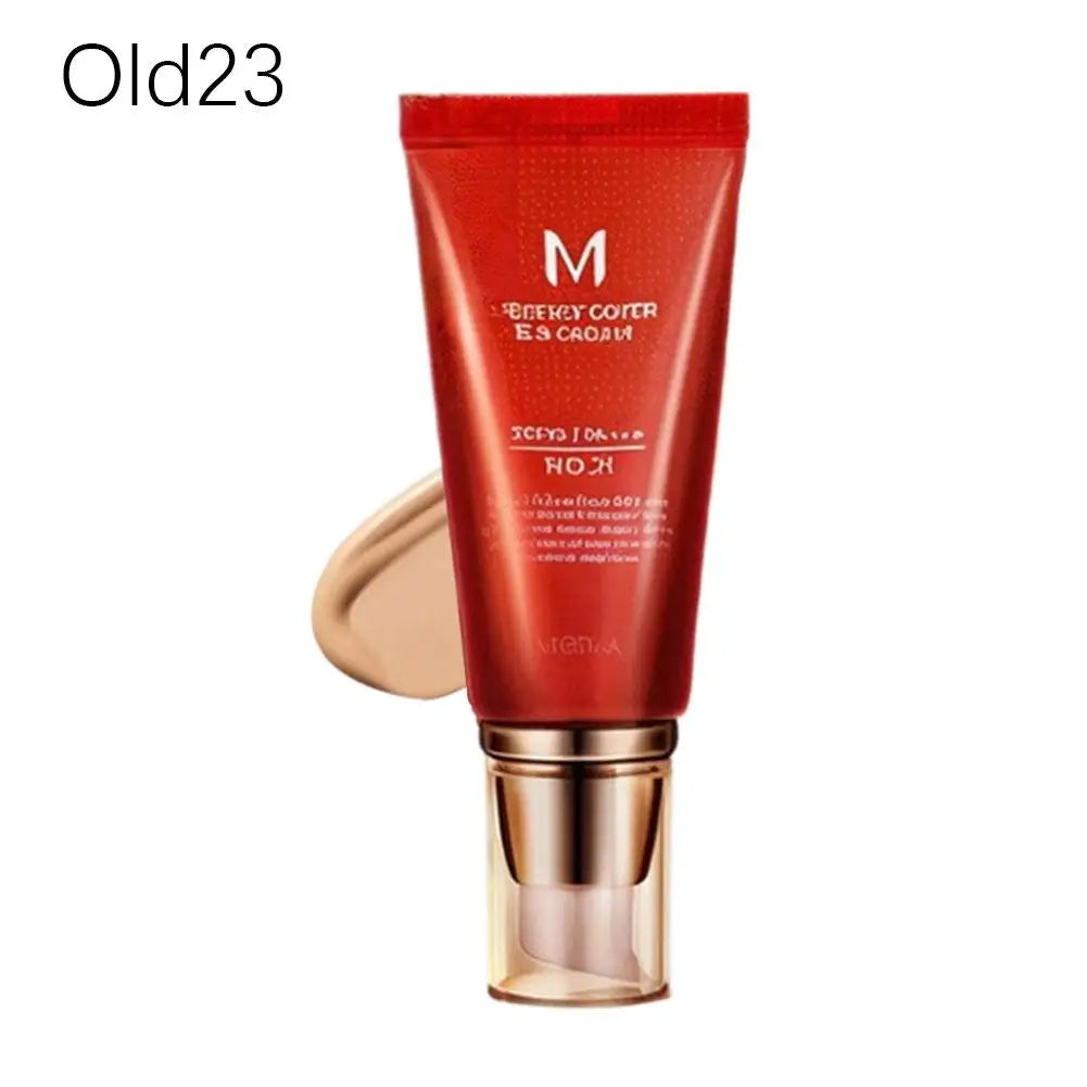 BB Cream 50ml No21 No23 Concealer Liquid Foundation Moisturizing Makeup Base Natural Nude Look Long Lasting Wear For All Skin