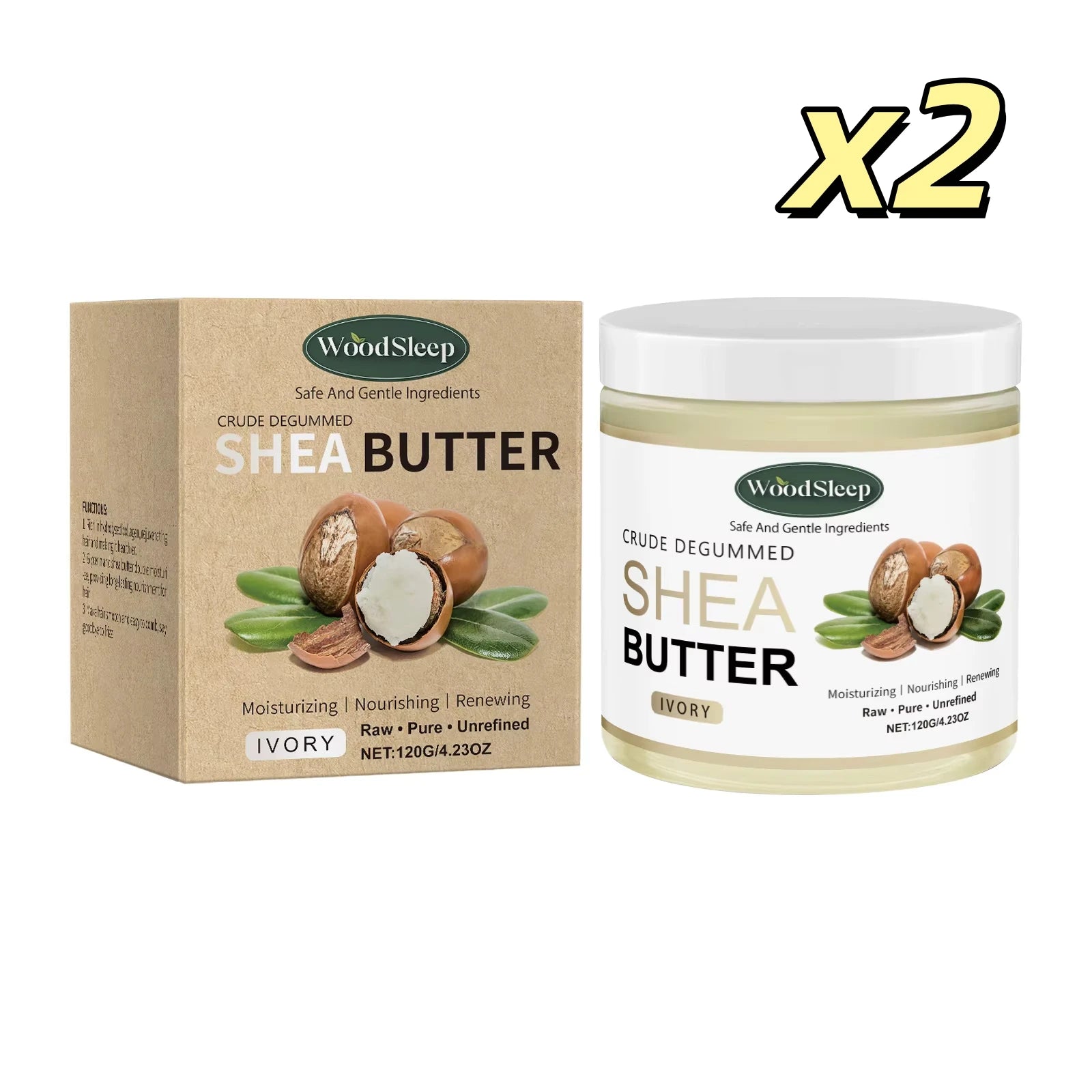 Pure Shea Butter Cream Relieve Redness Face Body Lotion Deep Moisturizing Soften Smoothing Balm Natural Nourishing Dry Skin Care