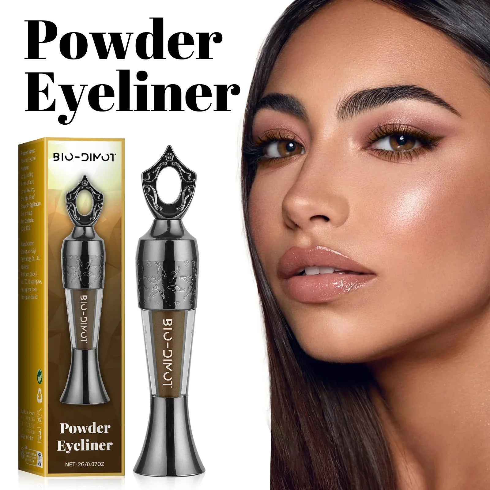Makeup Eyeliner Eyebrow Black Brown Pencil Fashion Professional Waterproof Lasting Beauty Accessories Not Blooming Cosmetic