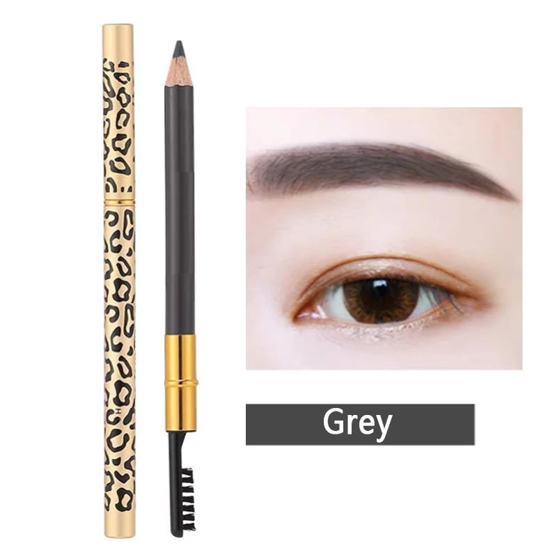 5 Colors Double Head Eyebrow Pencil Waterproof Sweatproof No Blooming Natural Wild Brows Long-lasting Shaping Women Beauty Tools
