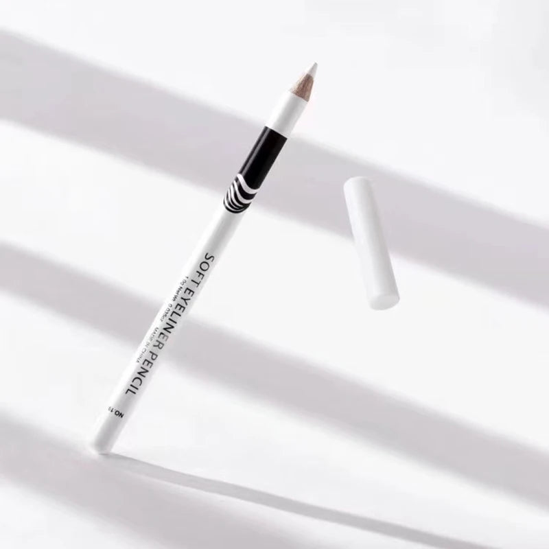 5pcs Menow Eyebrow Pencil White Mark Pen For Microblading Pmu  Waterproof and Soft White Eyeliner Pencil Eye Silkworm Brighten