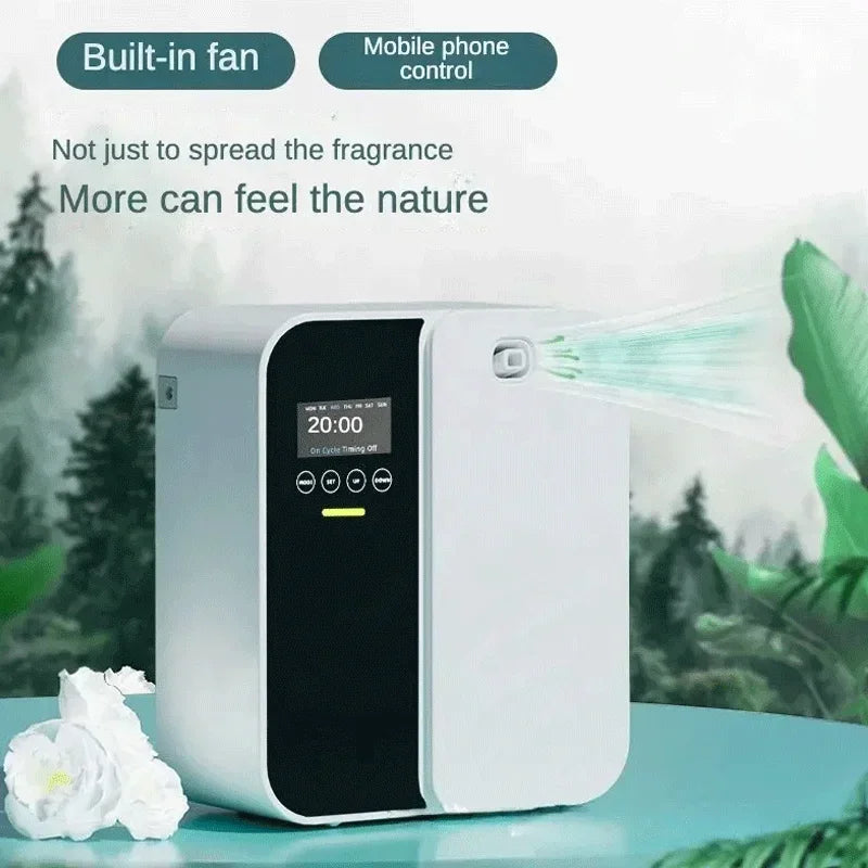 NAMSTE 1000m³ Scent Diffuser Machine Wall Mounted Fragrance Diffuser 500ML Essential Oils Diffuser Electric Home Air Freshener