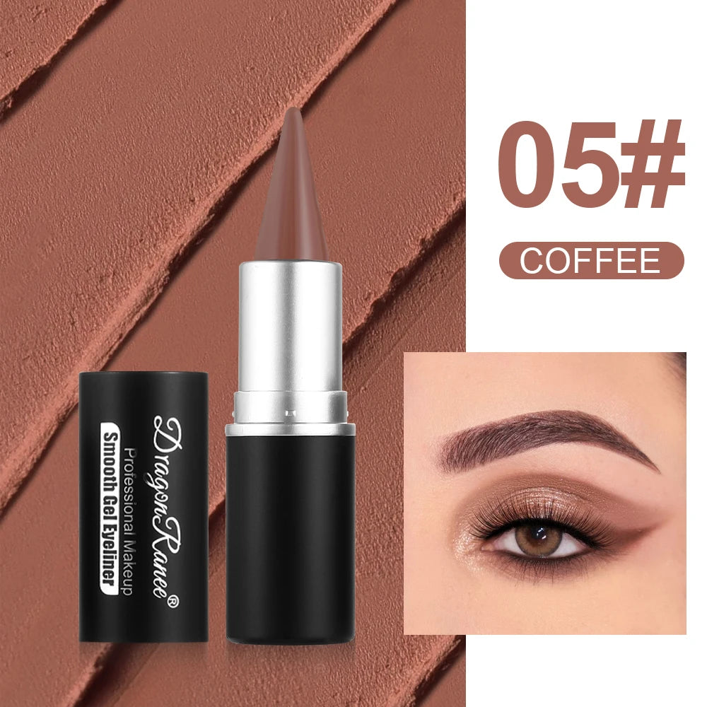 Colored Eyeliner Is Waterproof and Sweat-Proof, Does Not Smudge, Easy for Beginners to Use, Green, Purple, Black, Long-Lasting, Does Not Come Off, Eyeliner Pen for Festival Performance Makeup