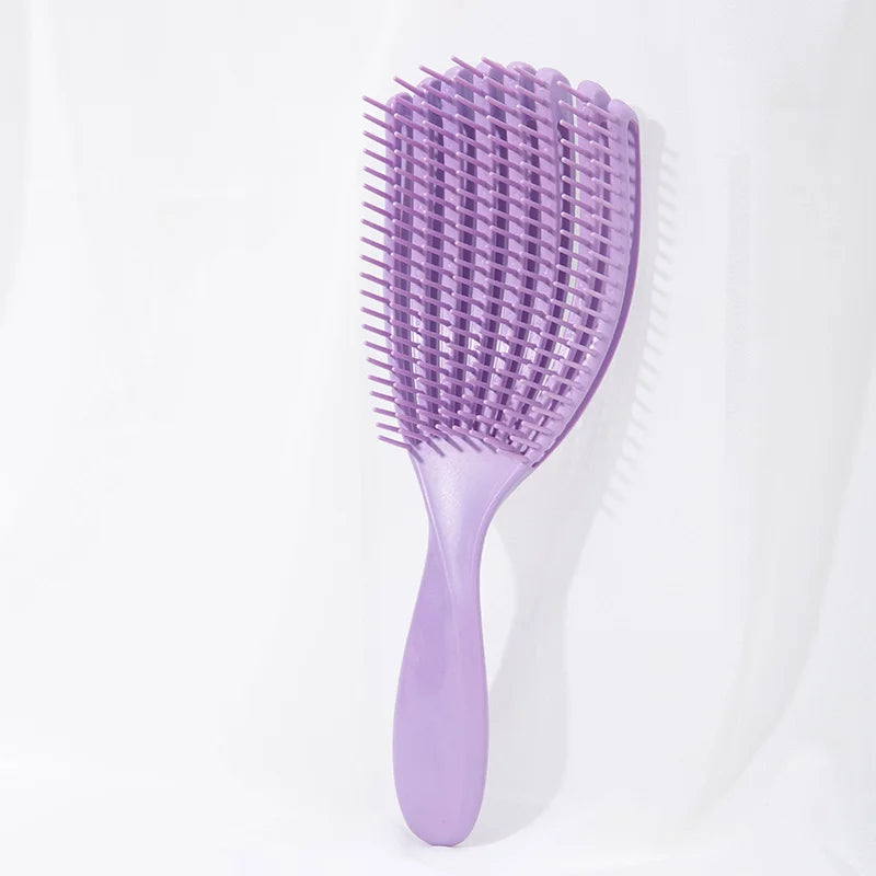 1pcs Detangling Hair Brush Octopus Hairbrush Scalp Massage Curly Hair Brush Hair Comb Detangling Wavy Thick Hair Styling Tools
