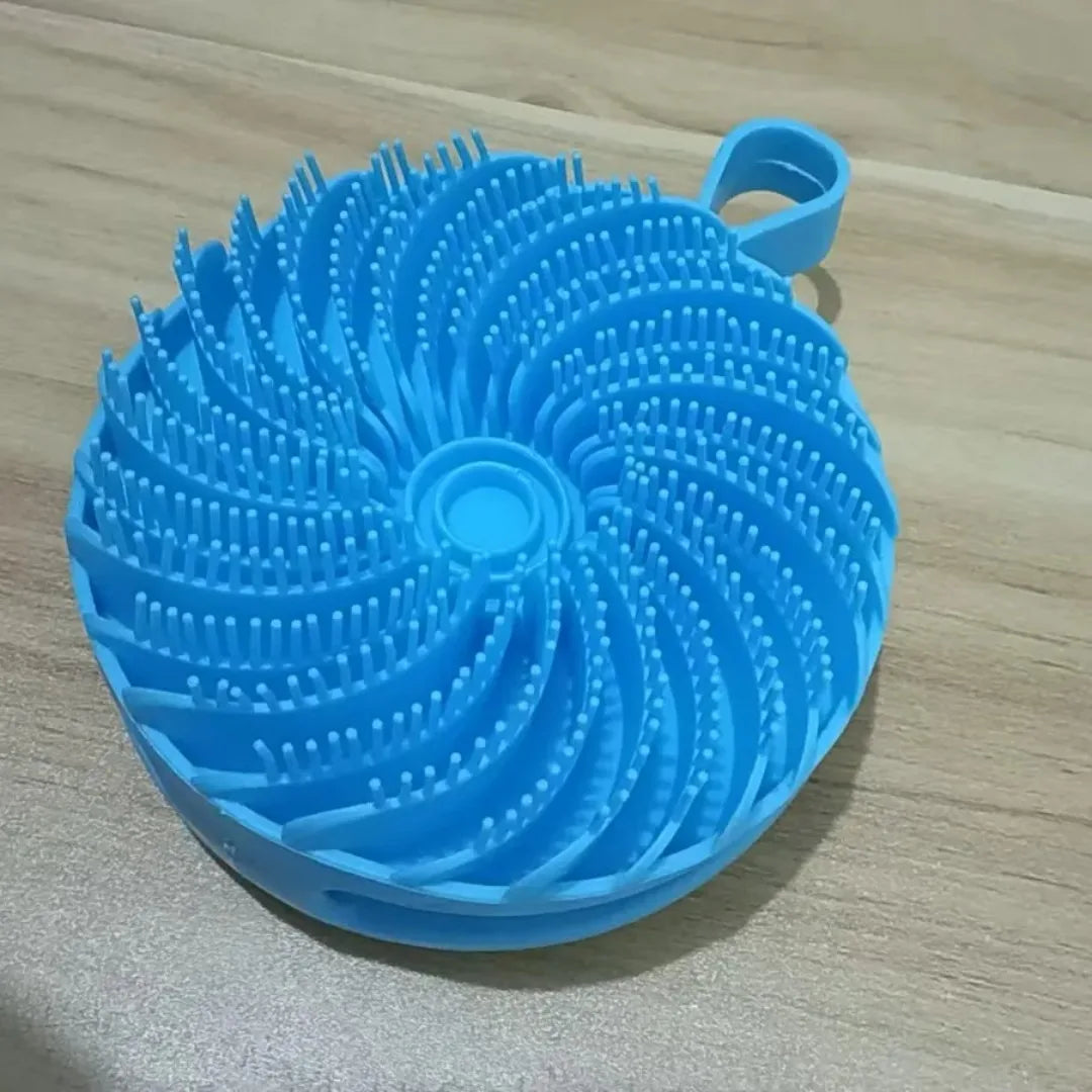 Soft Silicone Body Brush Scrubber Exfoliating Non-irritating Massage Body Wash Cleansing Bath Shower Brush Body Scrub Bath Tools