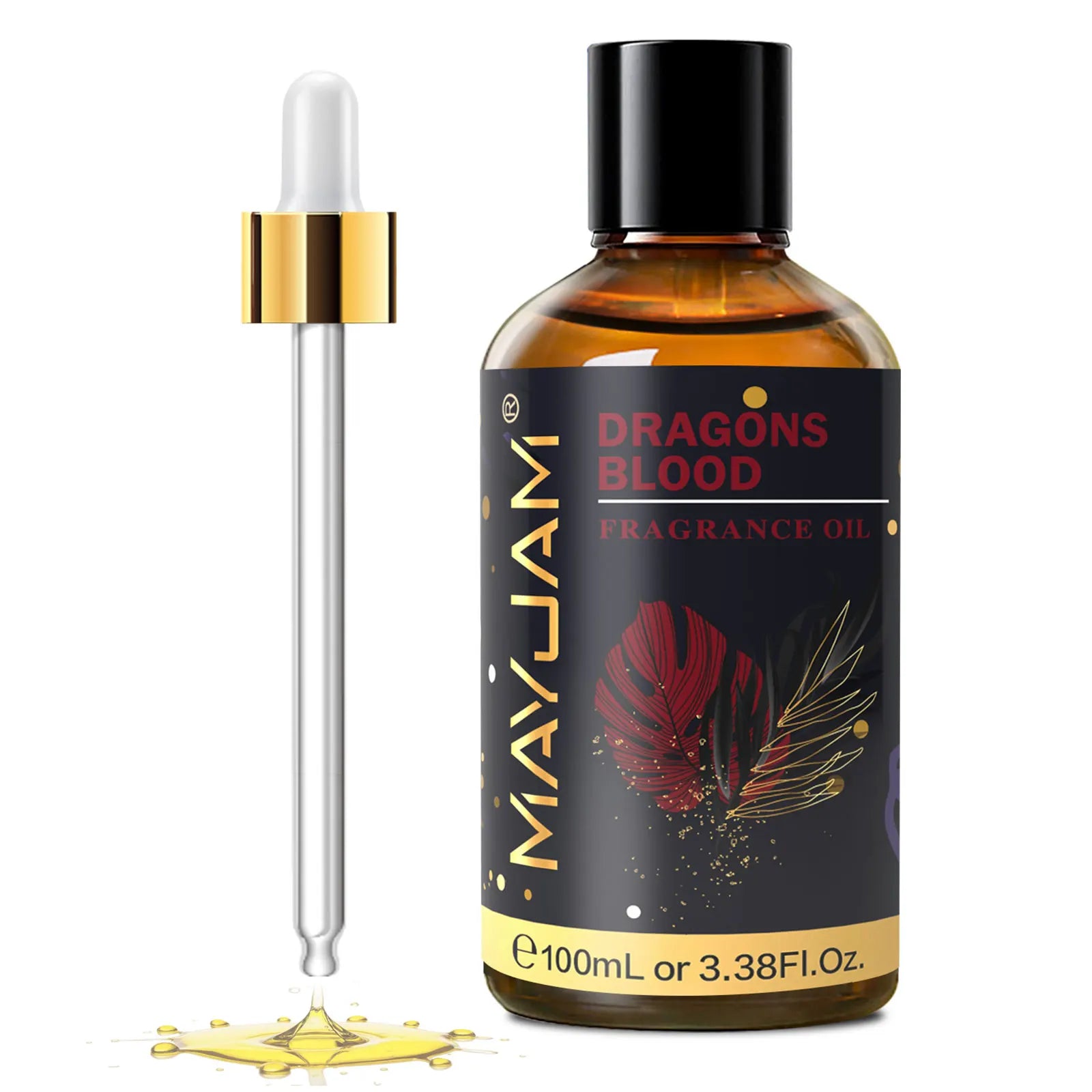 MAYJAM 100ml Fragrance Oils with Dropper For Humidifier Car Diffuser White Musk Bubble Gum Sea Breeze Freesia Baby Powder