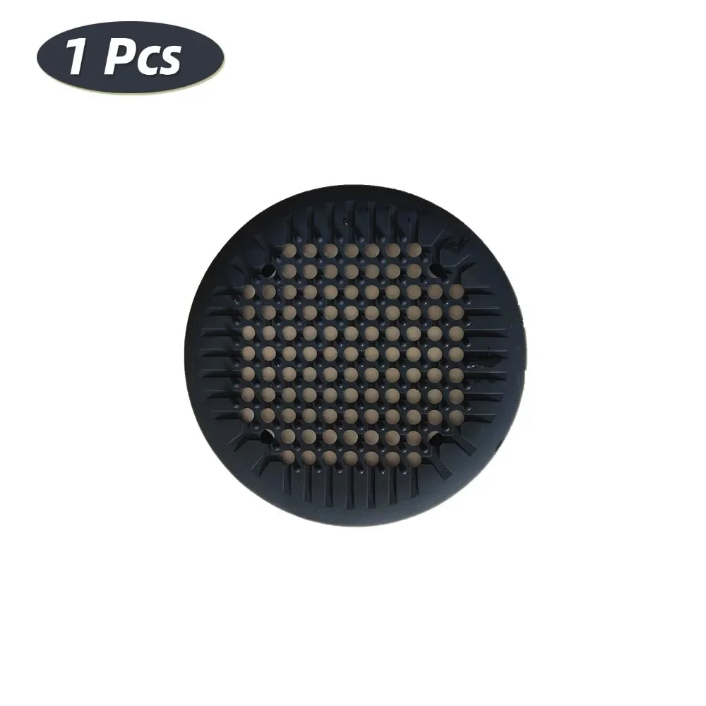 1/2/4Pcs Shower Drain Hair Catcher Drain Cover Bathroom Tub with Suction Cup 5.5 Inches Silicone Sink Strainer Suit for Bathtub