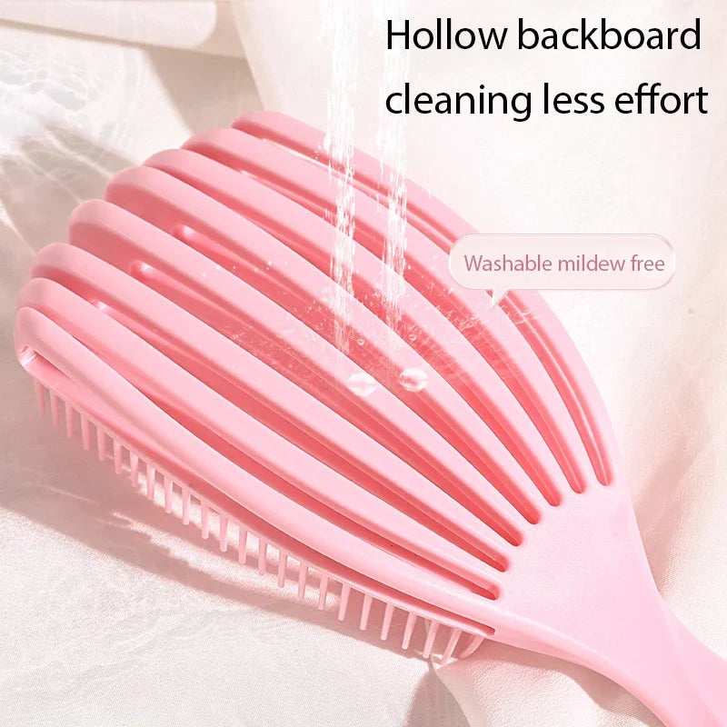 1pcs Detangling Hair Brush Octopus Hairbrush Scalp Massage Curly Hair Brush Hair Comb Detangling Wavy Thick Hair Styling Tools