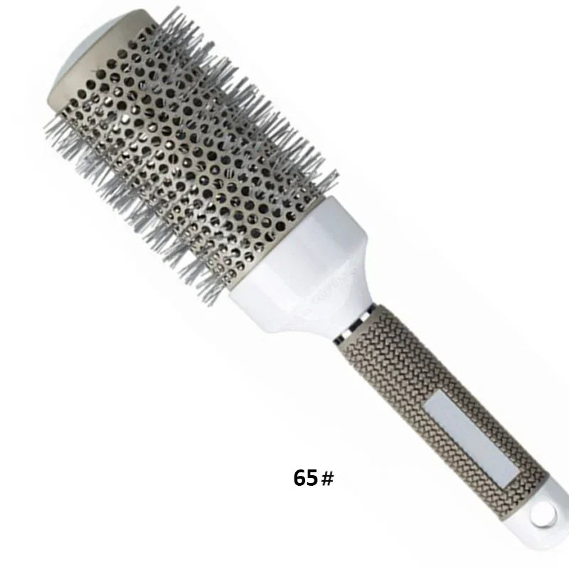 4 Sizes Professional Salon Styling Tools Round Hair Comb Hairdressing Curling Hair Brushes Comb Barrel Comb