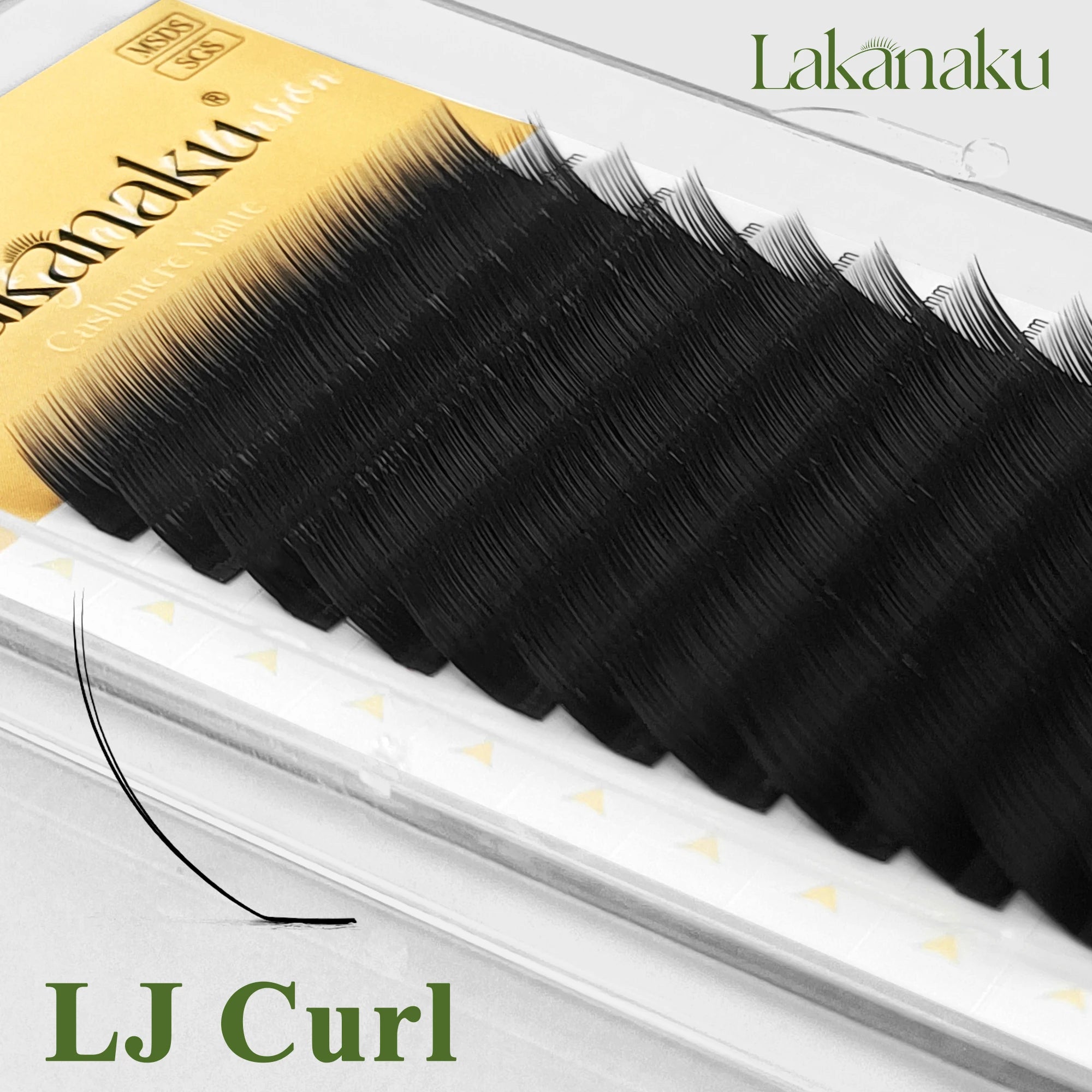 Abonnie UJ UB UC Camellia Lashes Pre-Bundled Eyelashes LJ LB LC Automatic Fanning Eyelash Extensions Comic Lashes Manhua
