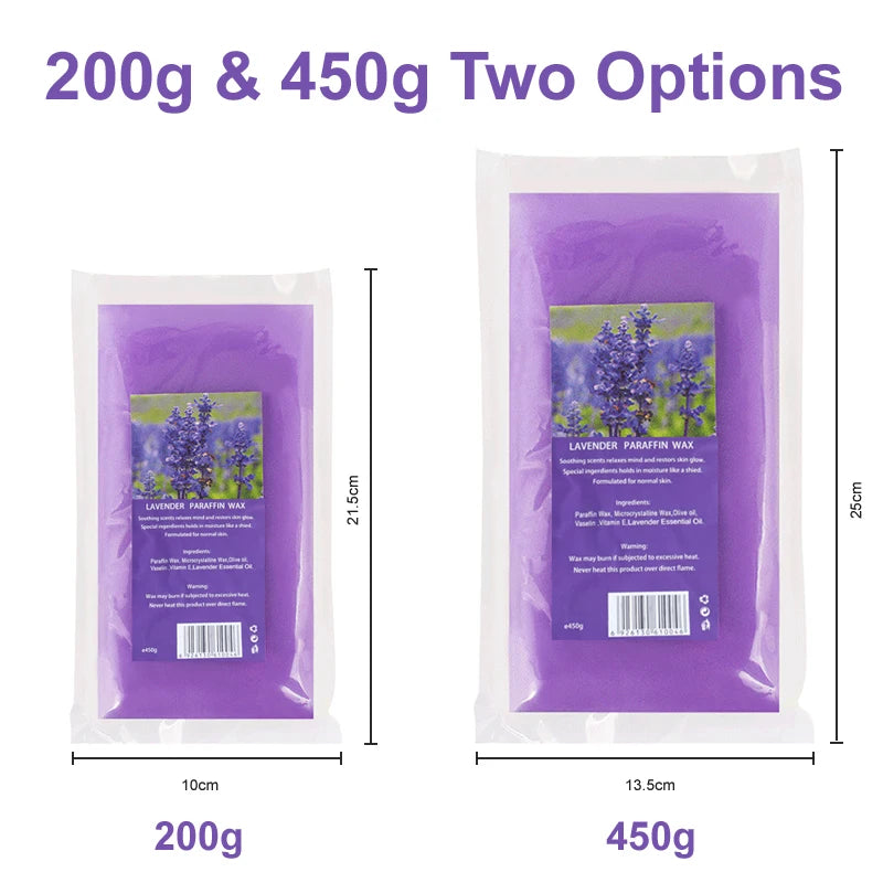 450g/200g Paraffin Wax Hand and Foot Feet Mask Peel Off 3Pcs/1Pcs SPA Moisturizing 200g/450g Hand Soft Wax For Bikini Body