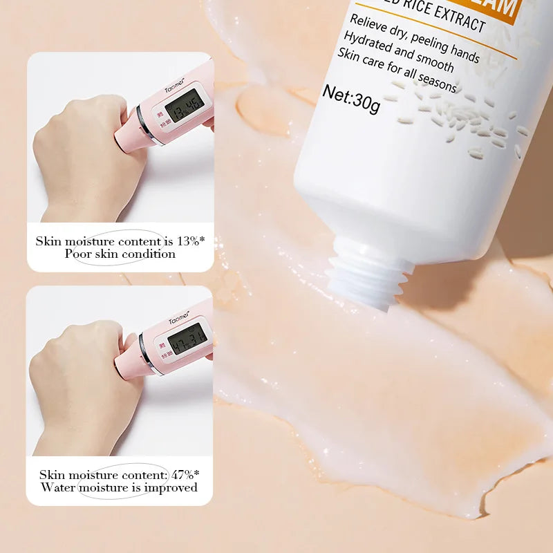 BIOAQUA White Rice Hand Cream Whitening Moisturizing Nourishing Anti-aging Handcream Hands Skin Care Products