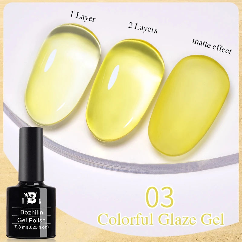 AWStorG Intense Rainbow Cat Eye Gel 5ml Holographic Laser Magnetic Nail Gel Soak Off UV LED Gel Polish Shiny Rainbow Manicur