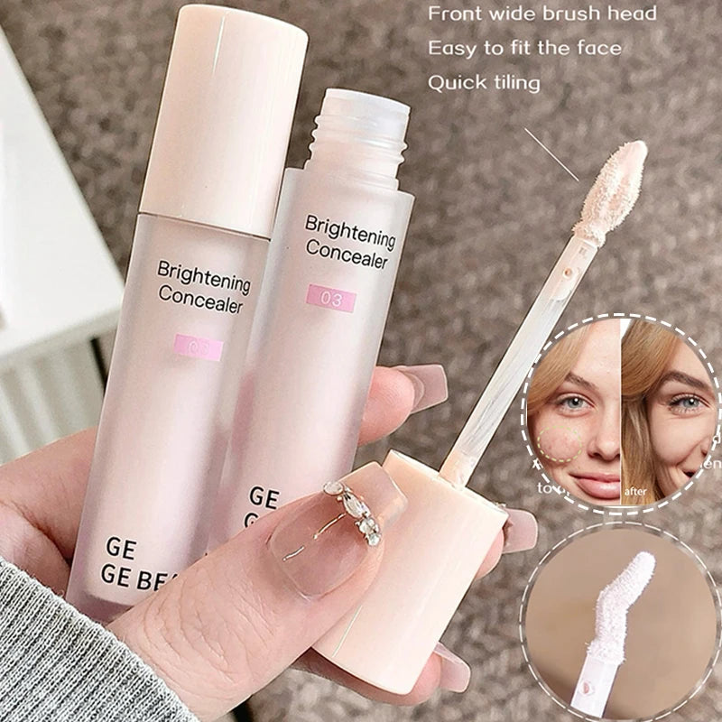 Gege Bear Makeup Face Concealer Full Coverage Long Lasting Waterproof Liquid Base Eye Dark Circles Concealer