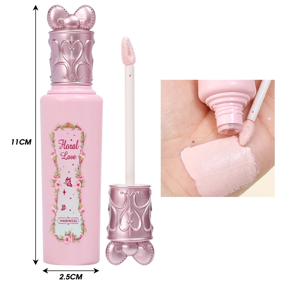 Pink Liquid Concealer Stick Moisturizing Waterproof Brightening Concealer Cream Lasting Cover Acne Spot Dark Circles Face Makeup