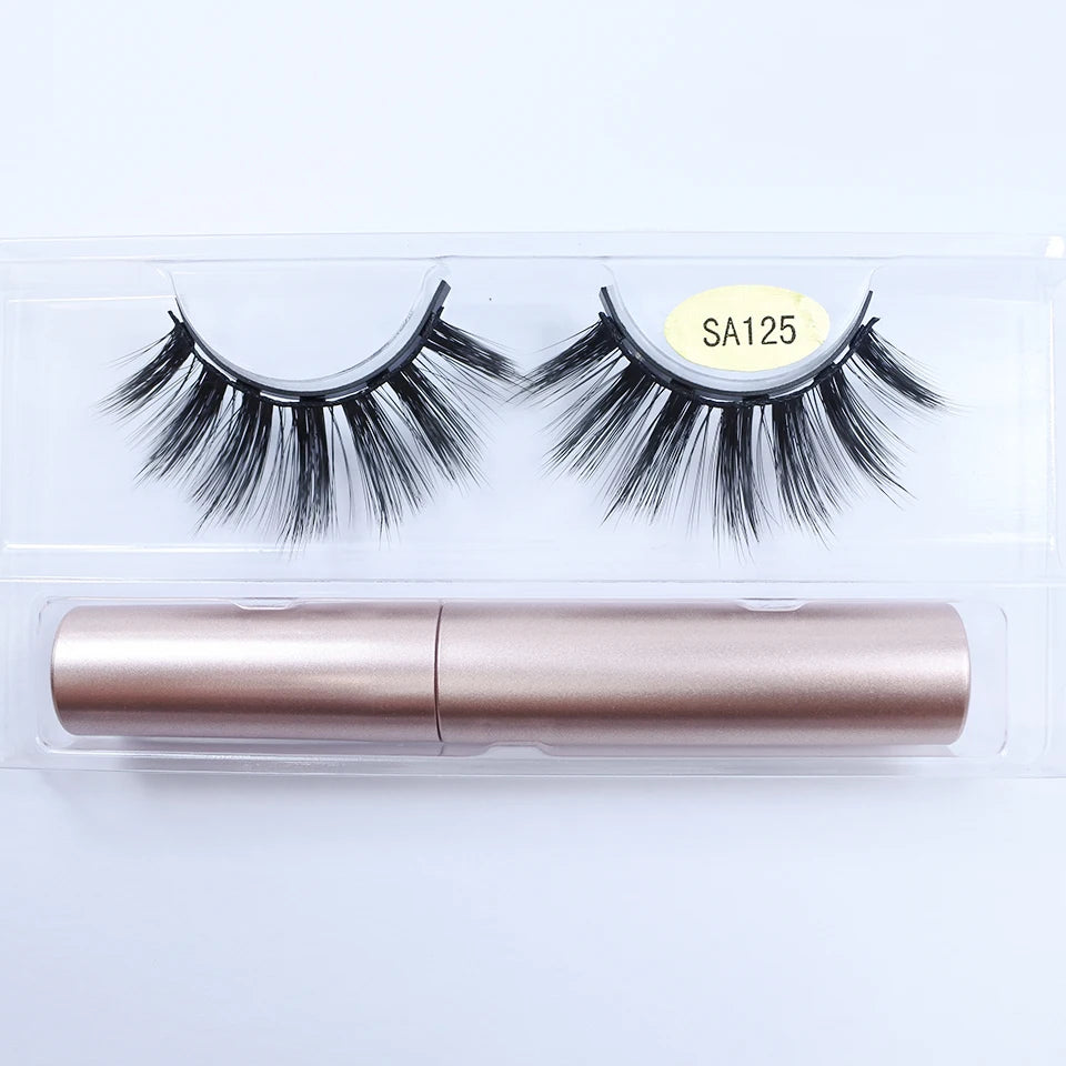 1/5 Pairs Magnetic Eyelashes Makeup False Lashes Bulk Items Wholesale Natural Magnetic Lashes Eyeliner Set