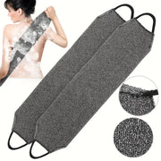 2pcs African Net Bath Body Exfoliating Long Net Double-Sided Shower Body Scrub Back Scrubber Skin Smoother Beauty Skin Bath Wash