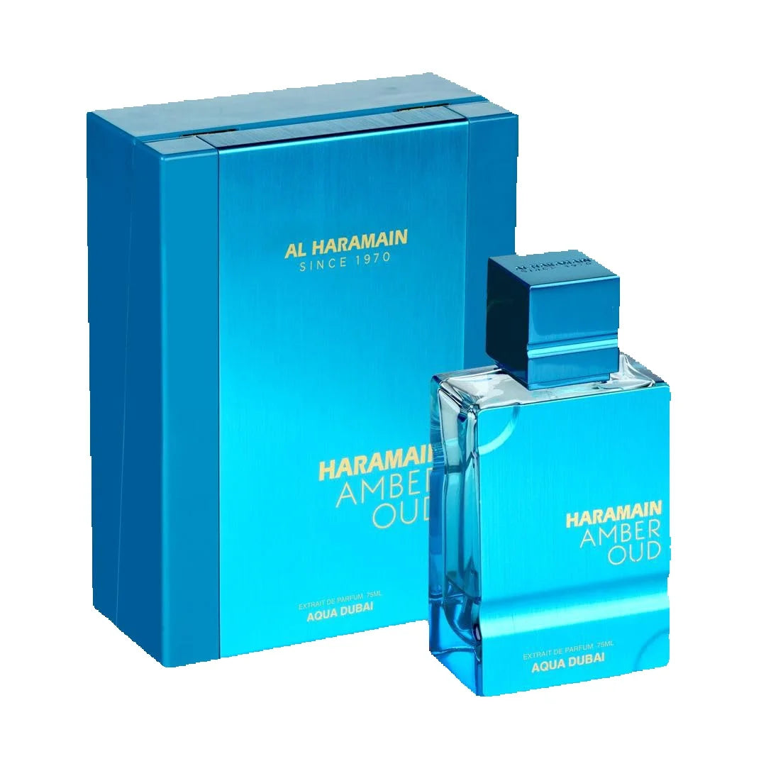 Al Haramain Amber Oud Aqua Dubai Eau De Cologne |     Unisex, Long-Lasting |     2.0 oz