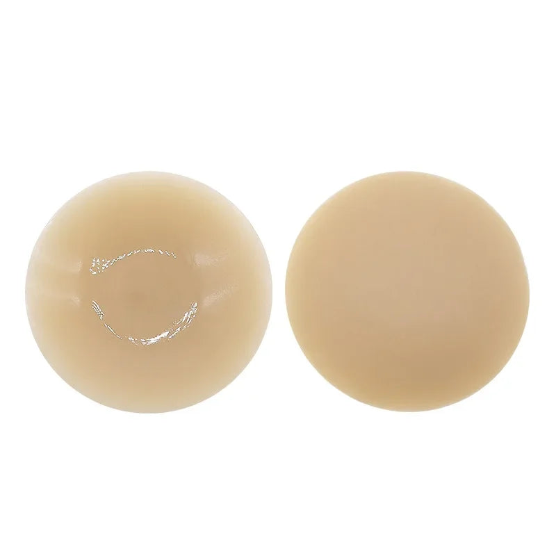 Fashion Silicone Nipple Cover Lift Up Bra Sticker Adhesive Invisible Bras Chest Patch for Women Reusable Chest Breast Petals Pad