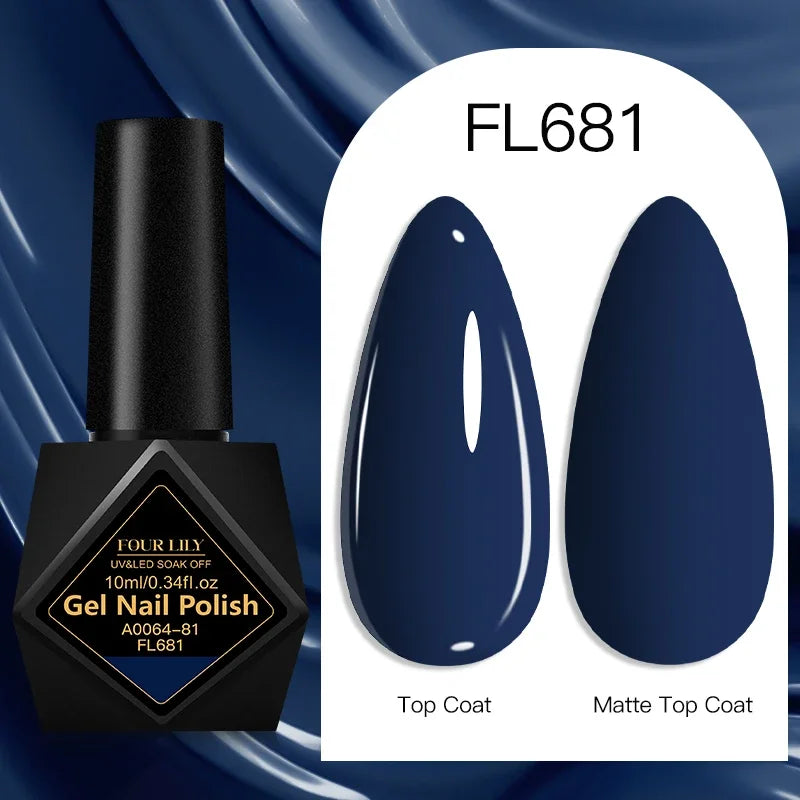 10ml Gel Nail Polish 162 Colors Nail Supplies Vernis Semi Permanent Nail Art Manicure Soak Off LED UV Gel Nail Varnishes Summer
